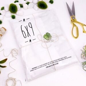 25- 6x9 SUFFOCATION WARNING CLEAR POLY MAILERS